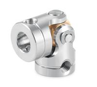 RC Accesorios para 1/14 para Tamiya Piezas para Camiones, Tractores Y Remolques 1 Pieza De Acoplamientos Acero Inoxidable para Automóviles RC, Conector Motor Eje Junta para Universal(D Style)