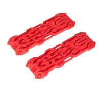 RC Accesorios para Axial para SCX10 II III para Traxxas para TRX4 D90 1/8 1/10 2 Uds 141x42mm Escalera para Arena Rampas Recuperación Tablero para Escape RC(Red)