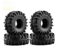 RC Accesorios para Axial para SCX10 II III para Traxxas para TRX4 para Redcat Gen8 Gen7 4 Uds 1,9 Neumáticos De Goma con Inserto Espuma Neumático Interior Negro RC