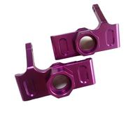 RC Accesorios para HPI para Savage X XL 21 25 SS 4,6 5,9 para Flux 85048 1/8 2 Uds Brazo Portador De Eje De Aluminio para Piezas De Mejora RC(Purple)