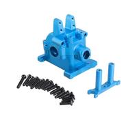 RC Accesorios para MJX para Hyper Go 14211 14209 14210 14301 14302 14303 1/14 Caja De Cambios Frontal De Metal Carcasa Diferencial Piezas De Control Remoto(Blue)