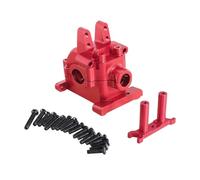 RC Accesorios para MJX para Hyper Go 14211 14209 14210 14301 14302 14303 1/14 Caja De Cambios Frontal De Metal Carcasa Diferencial Piezas De Control Remoto(Red)