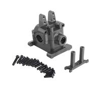 RC Accesorios para MJX para Hyper Go 14211 14209 14210 14301 14302 14303 1/14 Caja De Cambios Frontal De Metal Carcasa Diferencial Piezas De Control Remoto(Gray)