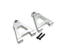 RC Accesorios para MJX para Hyper Go 14301 14302 14220 1/14 Brazos Suspensión Brazo Oscilante Inferior Delantero Metal Que Incluyen Cabeza Bola Piezas Mejora RC(Silver)