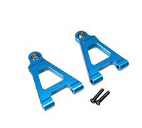 RC Accesorios para MJX para Hyper Go 14301 14302 14220 1/14 Brazos Suspensión Brazo Oscilante Inferior Delantero Metal Que Incluyen Cabeza Bola Piezas Mejora RC(Blue)