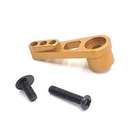 RC Accesorios para MN D90 D91 D96 99S para WLtoys 12428 12429 A959 A949 A969 A979 K929 25T Servo Brazo Metal Actualización RC Piezas De Coche(Yellow)