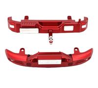 RC Accesorios para MN para Tank 300 1/12 Mejora De Metal Barra Trasera Protectora Delantera Gancho Remolque Piezas Coche RC Modelos Juguete(Red)