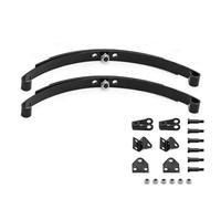 RC Accesorios Para Tamiya 1/14 Acero Hoja Conjunto Barra Suspensión Resorte Camión Tractor Control Remoto Remolque Carga Piezas Accesorios Mejora(Front)