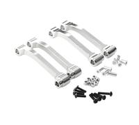 RC Accesorios para Tamiya 1/14 RC Modelo Tractor Camión Actualización De Coche Accesorios 4 Uds Brazo Radio Metal Enlace Inferior Ajustable