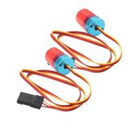 RC Accesorios para Tamiya 1/14 RC Truck Tractor Upgrade Parts 2 Piezas Luces Flash Multifunción Lámpara De Alarma Luz Giratoria Intermitente Rojo
