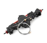 RC Accesorios para Tamiya para LMT 4WD 1/14, Piezas De Repuesto para Coche Control Remoto, Accesorios, Juego Eje Delantero Y Trasero Metal(Front)