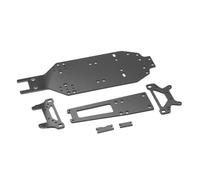 RC Accesorios Para Tamiya Para TA02/TA-02SW Placa De Fijación Para Parachoques De Amortiguadores Delanteros De Fibra De Carbono Accesorios De Mejora Para Coches RC