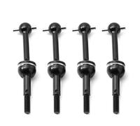 RC Accesorios para Tamiya para TT01 TT02 TT01D TT01E TA04 1/10 RC Car 45# Eje De Transmisión Metal Acero Endurecido CVD 53792 Piezas Actualización Coche RC(4pcs)
