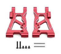 RC Accesorios para Traxxas 4-Tec 2,0 3.0 1 Par Brazos Suspensión Trasera Aluminio Accesorios Actualización Piezas Reparación Modelos Juguete Repuesto(Red)