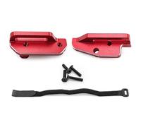 RC Accesorios para Traxxas 4-Tec Drift para Mustang 1/10 Juego Soporte Montaje Fijación Mejora Accesorios Piezas Reparación Modelos Juguete Repuesto(Red)