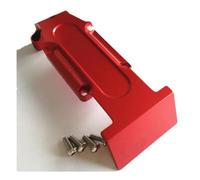 RC Accesorios para Traxxas para E-revo para Summit para Slayer Pro 4x4 5337 1/10 Piezas De Control Remoto para Placa De Deslizamiento Trasera Delantera De Aluminio,(Red,Rear)