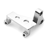 RC Accesorios Para Traxxas Para TRX4 Para TRX6 Caja Cambios Central Metal Soporte Servo Juguetes RC Reparación Modificar Piezas Mejora Accesorios(Silver)