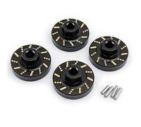 RC Accesorios Para TRX4M Para Bronco Para Defender K10 F150 1/18 4 Uds Para Cubo Hexagonal Rueda Latón RC Reparación Coches Modificar Piezas(Type B-22g)