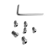 RC Accesorios Tornillos para Cubo Rueda Trasera-M3x6mm 6 Uds TP-039S Titanio para Yokomo RC Piezas Coche Accesorios Modelos Juguete Repuesto