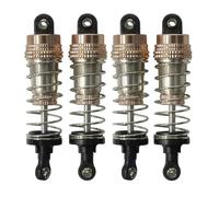 RC Actualización Compatible con HAIBOXING para HBX 16889 16889A 16890 16890A SG1601 1/16 RC Accesorios De Piezas De Coche 4 Uds Amortiguador De Aceite Amortiguador De Metal