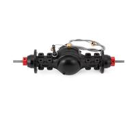 RC Actualización Compatible con Tamiya 1/14 RC Camión Remolque Piezas De Mejora Accesorios Eje Aleación De Metal Eje Diferencial Delantero Trasero Engranaje De Acero Incorporado