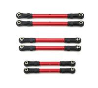 RC Actualización Compatible con Traxxas para Hoss para Slash para Rustler 4WD Piezas De Mejora para Coche RC Barra De Dirección Delantera Y Trasera Ajustable