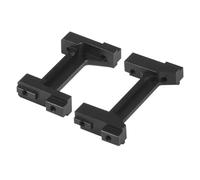 RC Actualización Compatible con TRX4M 1/18 Coches Trepadores De Control Remoto Piezas De Mejora Montaje Parachoques Delantero Y Trasero De Metal Soporte De Parachoques Soporte Servo 9736