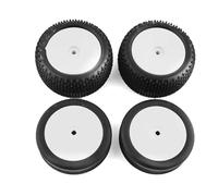 RC Actualización Compatible con XRAY XB2 para Serpent SRX2 SRX4 para Traxxas para Bandit para Tekno EB410 1/10 RC Todoterreno para Buggy, Pieza De Coche, Neumático, Rueda