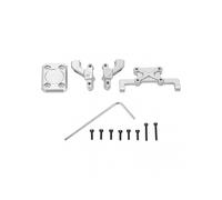RC Aluminum Rear Body Shell Mounting Kit for AXIAL SCX24 AXI00002 1/24 RC Car Upgrade PartsSilver