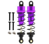 Rc Amortiguador Especial For Tamiya CC01 For HSP 2-Piece L70mm Suspension Metal Shock Absorber For Spring Damper Track RC Car Accessory Upgrade Parts Y02(PurPle)