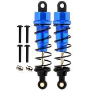 Rc Amortiguador Especial For Tamiya CC01 For HSP 2-Piece L70mm Suspension Metal Shock Absorber For Spring Damper Track RC Car Accessory Upgrade Parts Y02(Dark Blue)