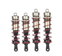 Rc Amortiguador Especial Para Jlb Para Hsp Dhk Para Hpi Hongnor Para Df Modelo Para Zd Para Racing Oli 1/8 1/7 120 Mm 143 Mm Amortiguador Delantero Metal Rc Coche CamióN(Titanium)