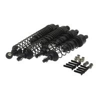 RC Amortiguador Para Fs 1/10 4 Piezas 90 Mm 108 Mm Amortiguador Delantero Y Trasero Ajustable Relleno De Aceite, Para Coche RC Para Buggy Truggy Piezas De Repuesto Para Carreras(Black)