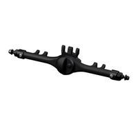 RC Auto Eje Para Axial Para SCX10 II VS4-10 Juego Recto De Aluminio Mecanizado F10T Conjunto Eje Transparente Negro Con Todo Incluido(Black,Rear)