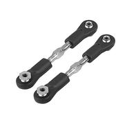 RC Barra de Dirección, 2pcs/set Control Remoto Barra de Dirección del Coche Servo Link Atornillador Varillaje para ZD 1: 8 Modelo de Coche(Servo Rod)
