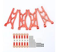 RC Brazo Oscilante para Arrma para Granite para Vorteks 3s Mega 1/10 Brazos Suspensión Trasera Delantera Y Kit Varillas Amarre RC Actualización Coche Reparación Modificar Piezas
