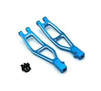 RC Brazo Oscilante para FSR para Tank Sharks para Cheetah para Atom Leopard para Thunder 1/8 Parte Superior Delantera Metal Brazo Oscilante RC Crawler Car Truck Repair Parts(Blue)