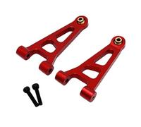 RC Brazo Oscilante para MJX 14207 14208 1/14 Actualización Metal Frente Superior Brazo Oscilante Control Remoto Modificaciones Coche Piezas Repuesto Accesorios(Red)