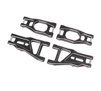 RC Brazo Oscilante para Tamiya Denyukoshi para Fighter para Nxgen DT04 58741 1/10 Parte Delantera Aluminio Superior Inferior Brazo Oscilante RC Reparación Coches Modificar Parte(1set)