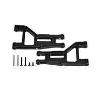 RC Brazo Oscilante para Tamiya DT-04 para Fighter para Nxgen 58741 1/10 7075-T6 Brazos Suspensión Delanteros Inferiores Aleación RC Actualización Coche Piezas Reparación(Black)