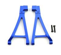 RC Brazo Oscilante para Traxxas para Summit para E-revo para VXL 1/16 Conjunto Brazo Suspensión Superior Inferior Delantero Trasero 7131 7132R Piezas Reparación Coche RC(Blue,Front Lower)