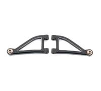 RC Brazo Oscilante para YK DF7 Tarjeta Corta para Yikong 4072 1/7 Aleación Aluminio Parte Superior Delantera Brazo Oscilante RC Modelo Coche Camión para Buggy Piezas del Desierto(Black)