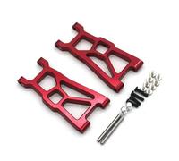 RC Brazo Oscilante para ZD DBX-10 1/10 Brazo Inferior Delantero Metal 7180 Coche Control Remoto Desierto Todoterreno Carreras Mejora Reparación Modificar Piezas(Red)