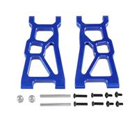 Rc Brazo SuspensióN Para ZD Para Carreras DBX-10 1/10 Frente Actualización Metal Control Remoto Brazo Oscilante Reparación Automóviles Todoterreno El Desierto Modificar Piezas(Blue)