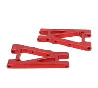 Rc Brazos Oscilantes For Kyosho For Optima 4Wd 1/10 2PCS Alloy Front Lower Left Right Suspension Arm Rc Model Car Upgrade Repair Modify Parts OT004(Red)