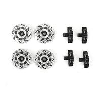 RC-Bremsscheibe für TRAXXAS Unlimited Desert Racer UDR 1/7, Bremsscheibe aus Aluminiumlegierung mit nicht gerichteter Oberfläche, leichtes Upgrade-Zubehör für RC-Autos (Negra)