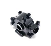 RC Caja Cambios Compatible con Losi para Baja para Rock para Rey Delantera De Metal, Carcasa De Caja De Cambios, Accesorios De Piezas De Actualización De Coche 1/10 RC(Black)