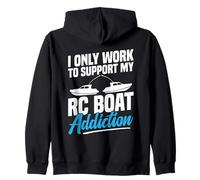 RC Capitán Control Remoto Barco Crucero Adicción RC Barco Sudadera con Capucha