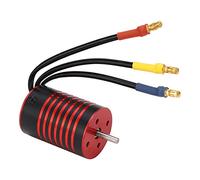 RC Car Brushless Motor Powerful High Efficiency for 1/14 1/16 Remote Controlled Vehicle Black and Red (5700KV)