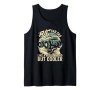 RC Car Dad es como un Padre Normal Pero con un diseño más Guay Camiseta sin Mangas